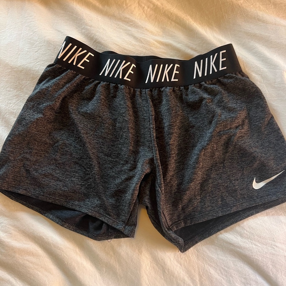 Nike Women's Charcoal Athletic Shorts